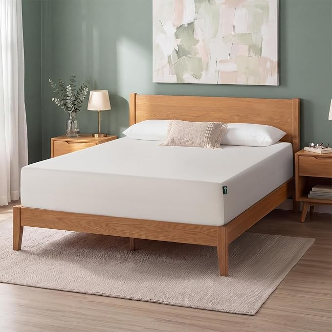 ZINUS 12 inch King Green Tea Memory Foam Mattress [New Version], Fiberglass free, Medium Firm Fee... | Amazon (US)