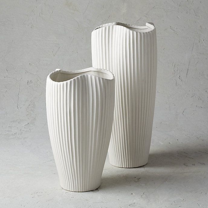 Biscayne Ceramic Vases | Frontgate | Frontgate