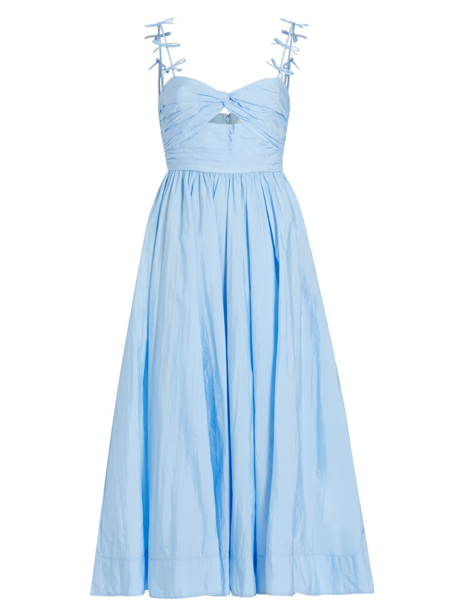 Agnes A-Line Midi-Dress | Saks Fifth Avenue