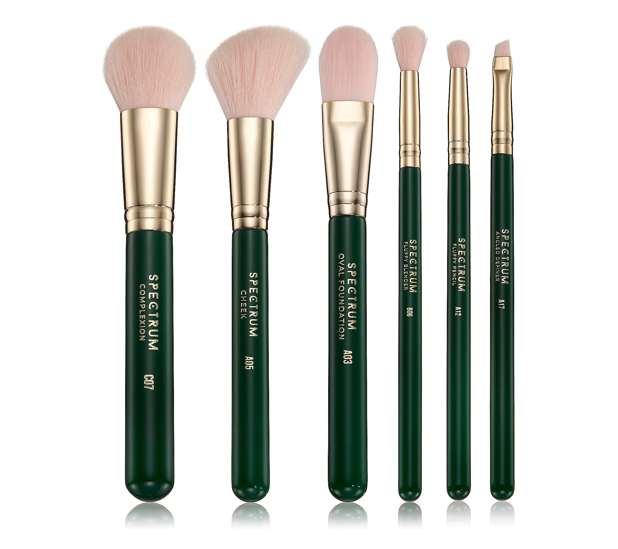 Spectrum 6 piece City Makeup Brush Set | QVC
