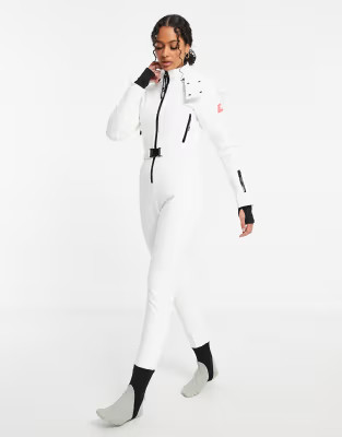ASOS 4505 ski fitted belted ski suit with hood | ASOS (Global)