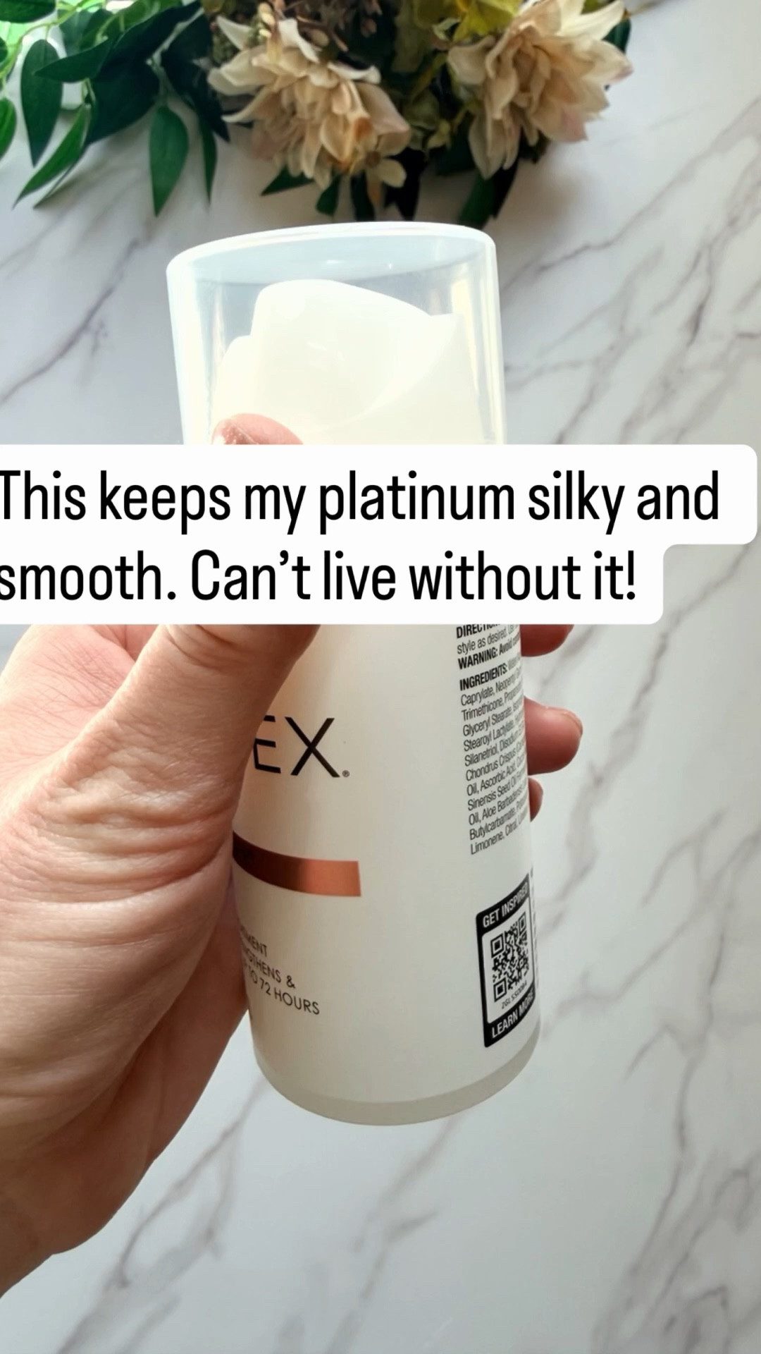 I couldn't maintain my platinum hair without this super nourishing cream. It makes it silky soft and helps strengthen and reduce breakage. 

 #LTKmorningroutine #LTKselfcare #LTKBeauty
