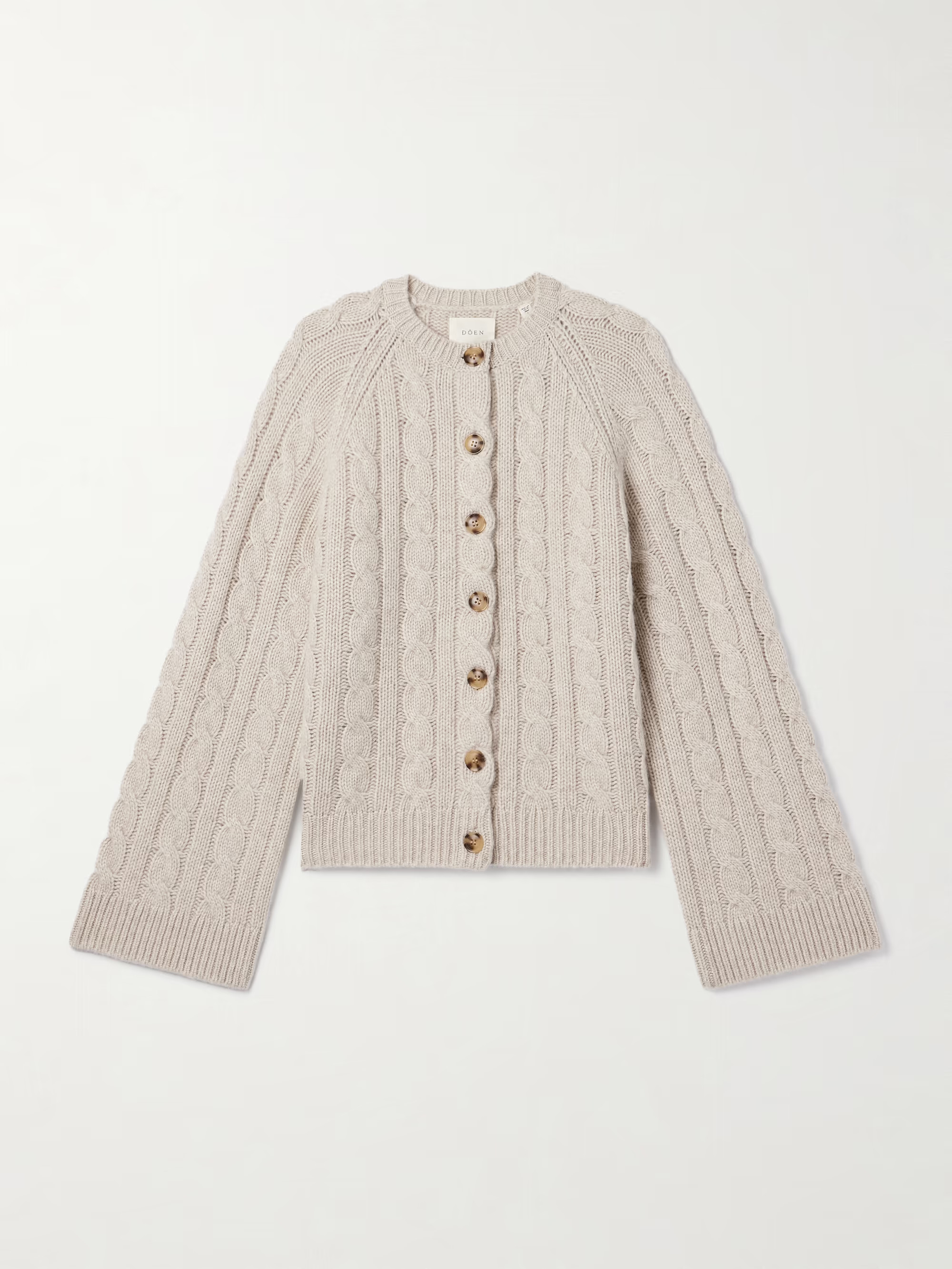 Virginie Cardigan aus Kaschmir in Zopfstrick | NET-A-PORTER (UK & EU)