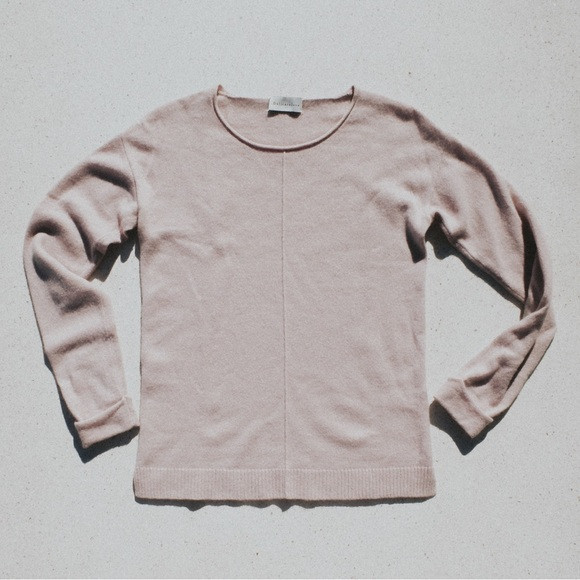 Delicate Love 100% cashmere sweater crew neck rollneck pink Small | Poshmark