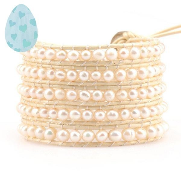 Freshwater Pearls on Ivory | Victoria Emerson