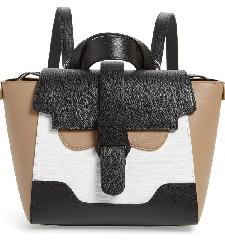 Mini Maestra Colorblock Leather Satchel | Nordstrom