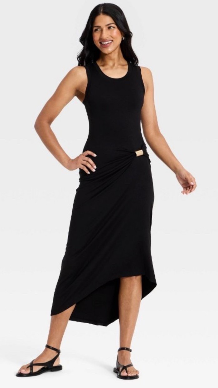 Such an amazing find! I bought a size small. Absolutely gorgeous summer dress. Stretchy, soft cotton and so comfortable! @Target 🎯
The gold detail just makes it!!!!

#LTKootd #LTKmomlife #LTKgrwm