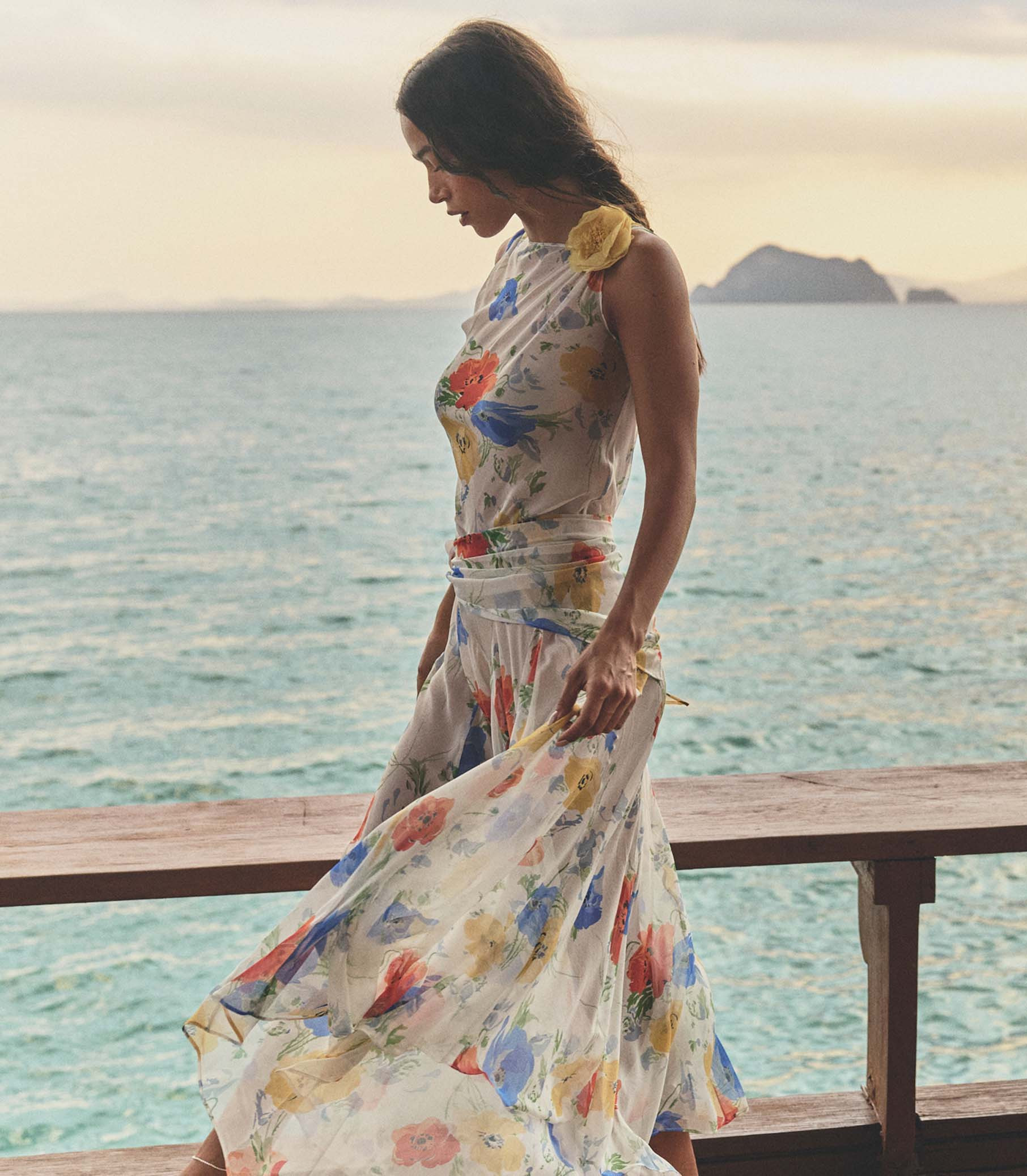 Zephirine Dress - Anemone Grove | D\u00d4EN | DOEN