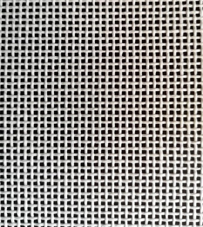 Zweigart Orange Line Blank MonoDeluxe 13-Mesh White Needlepoint Canvas 20" X 18" | Amazon (US)