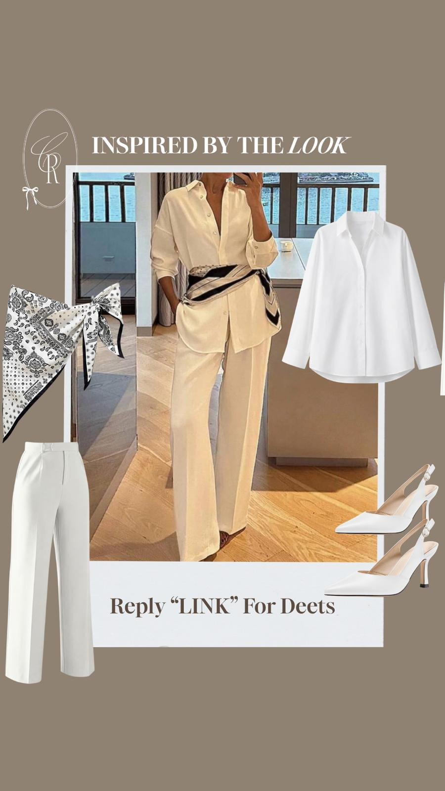 Nothing says effortless elegance like an all-white outfit. ☁️

The secret? Crisp tailoring, classic accessories, and a silk scarf to elevate the entire look.  

 #LTKgrwm #LTKootd