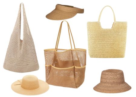 "Add a touch of effortless elegance to your summer wardrobe with woven paper straw hats and handbags, perfect for sunny days and beach getaways." #SummerAccessories #StrawHats #StylishOver50 #TrinaTips

#LTKSeasonal #LTKStyleTip #LTKItBag