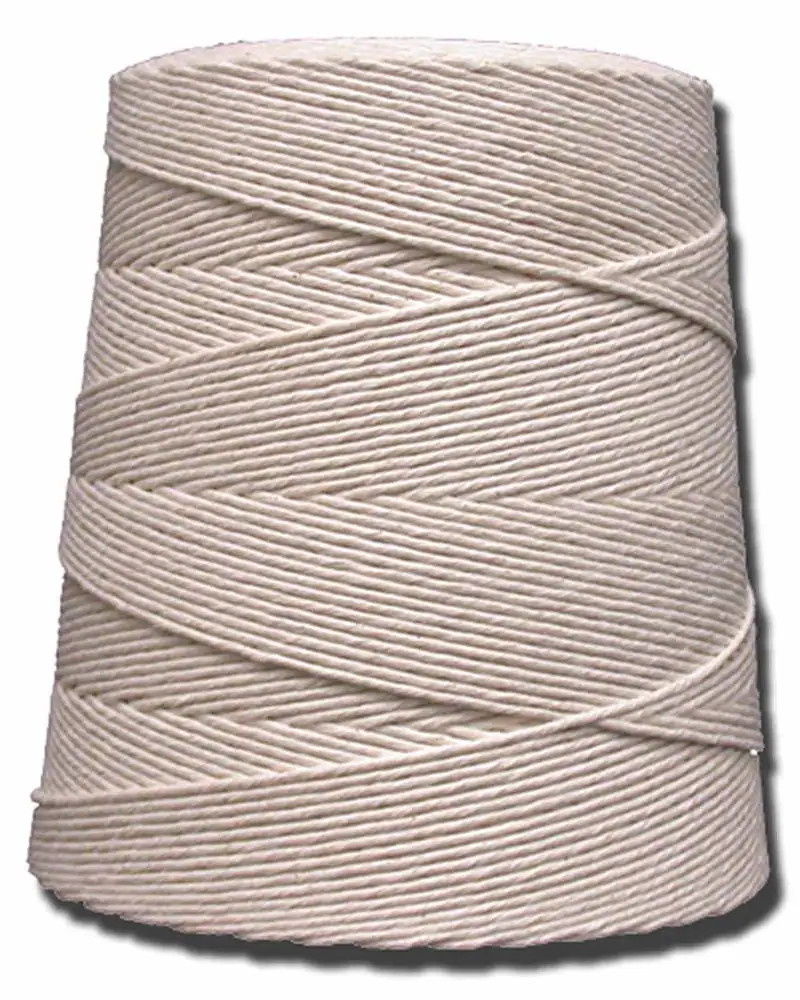 T.W. Evans Cordage White Cotton Twine, 1250 Feet, Knots Easily, Ideal for Crafts and Bundling Polyester | 06-300 | Lowe's