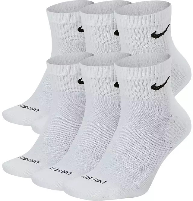 Nike Dri-FIT Everyday Plus Cushioned Training Ankle Socks - 6 Pack | Dick's Sporting Goods