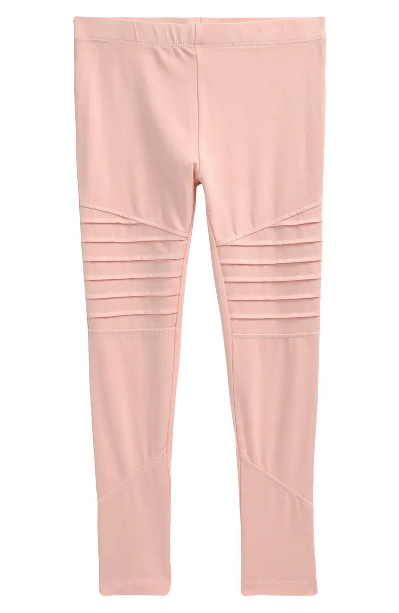 Kids' Kids' Stretch Cotton Moto Leggings | Nordstrom