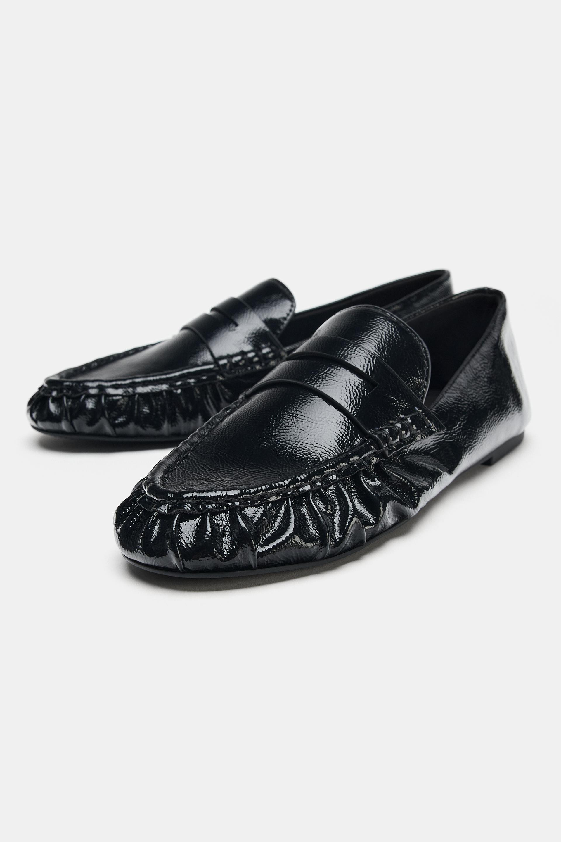 Zara - Mokassin In Optik - Schwarz - 39 - Damen | Zara DE