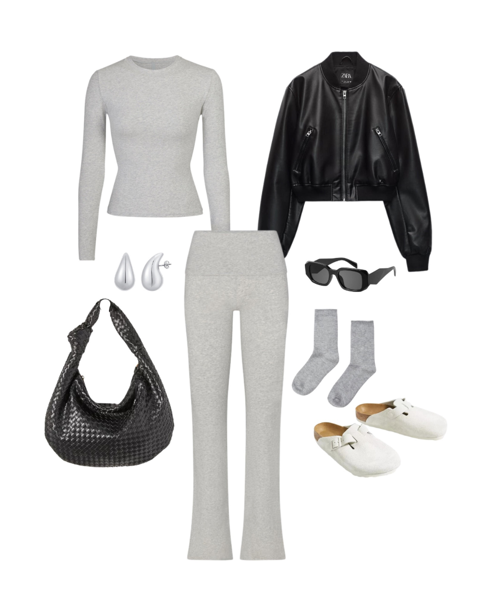 Fall/winter running errands outfit 🖤

#LTKstyletip