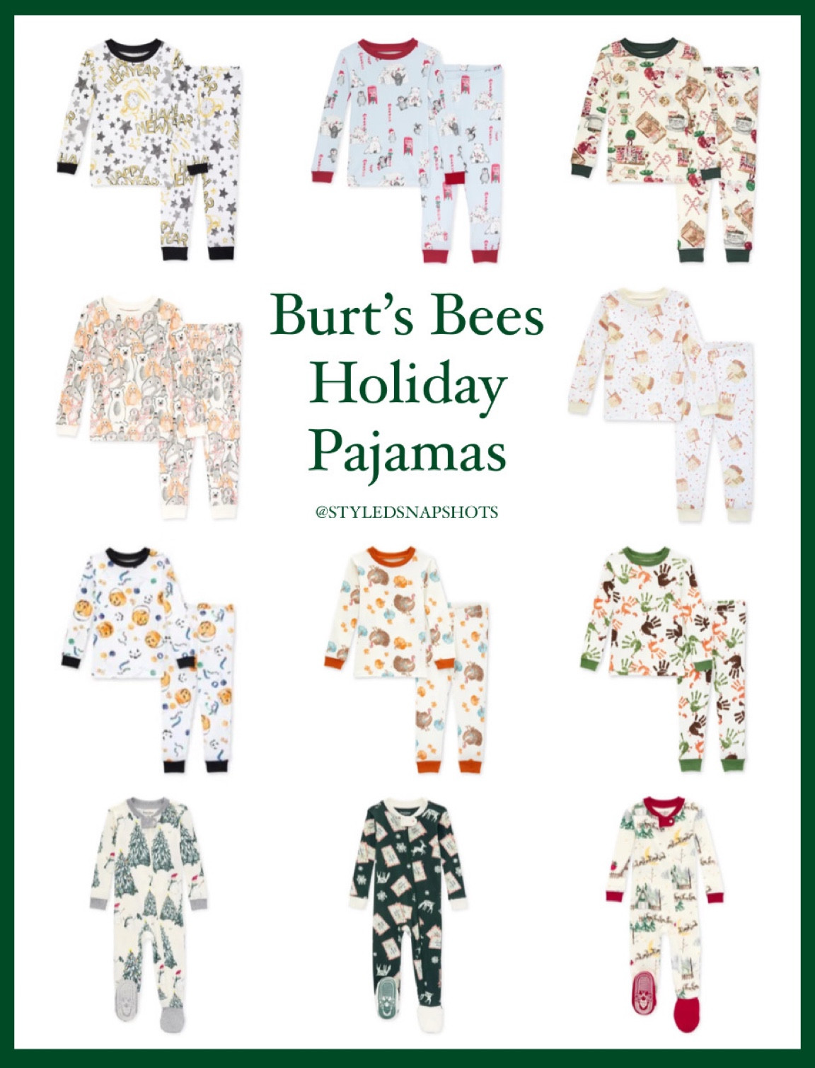 New Burt’s Bee Holiday Pajamas! 40% off with code CHEER 

kids pajamas, family holiday pajamas, New Year’s Eve, winter

#LTKkids #LTKHoliday #LTKSeasonal
