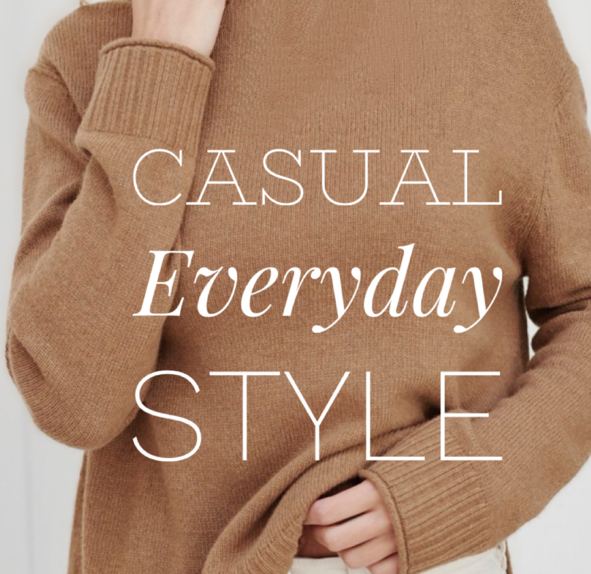 I love the combination of cashmere and this cool color tan. This sweater is designed to have a relaxed roomy fit. It looks great with jeans, capri pants, and leggings - my go-to everyday casual style. The sweater has dropped shoulders and long sleeves. For the best fit, I suggest sizing down. What’s more comfortable than a cozy comfortable sweater for fall. 

#LTKStyleTip #LTKSeasonal #LTKSaleAlert