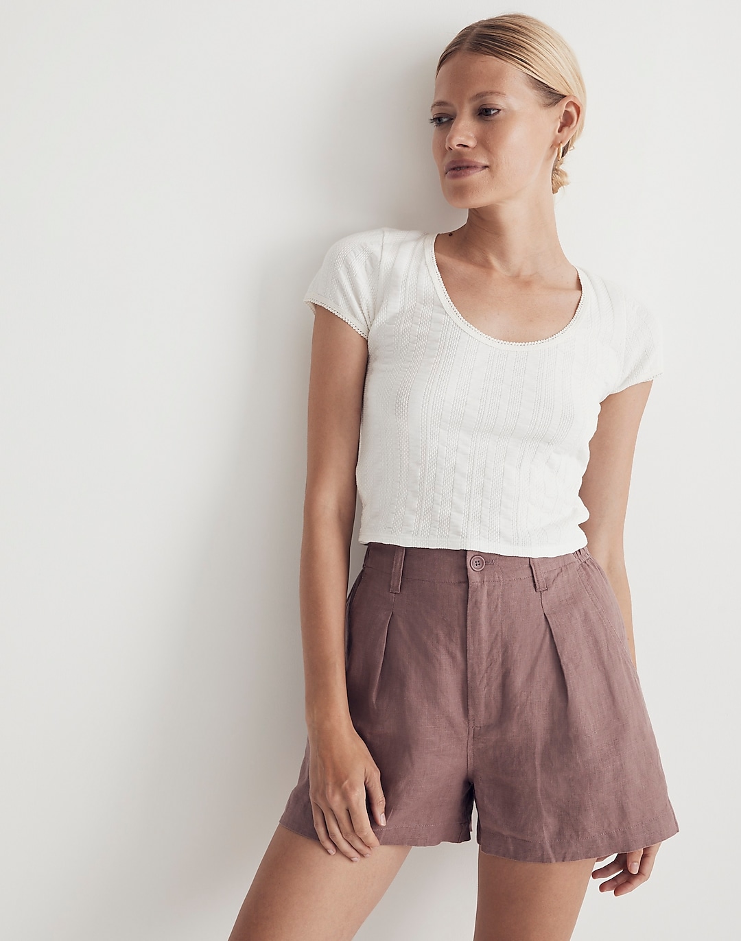 The Neale Short in 100% Linen | Madewell