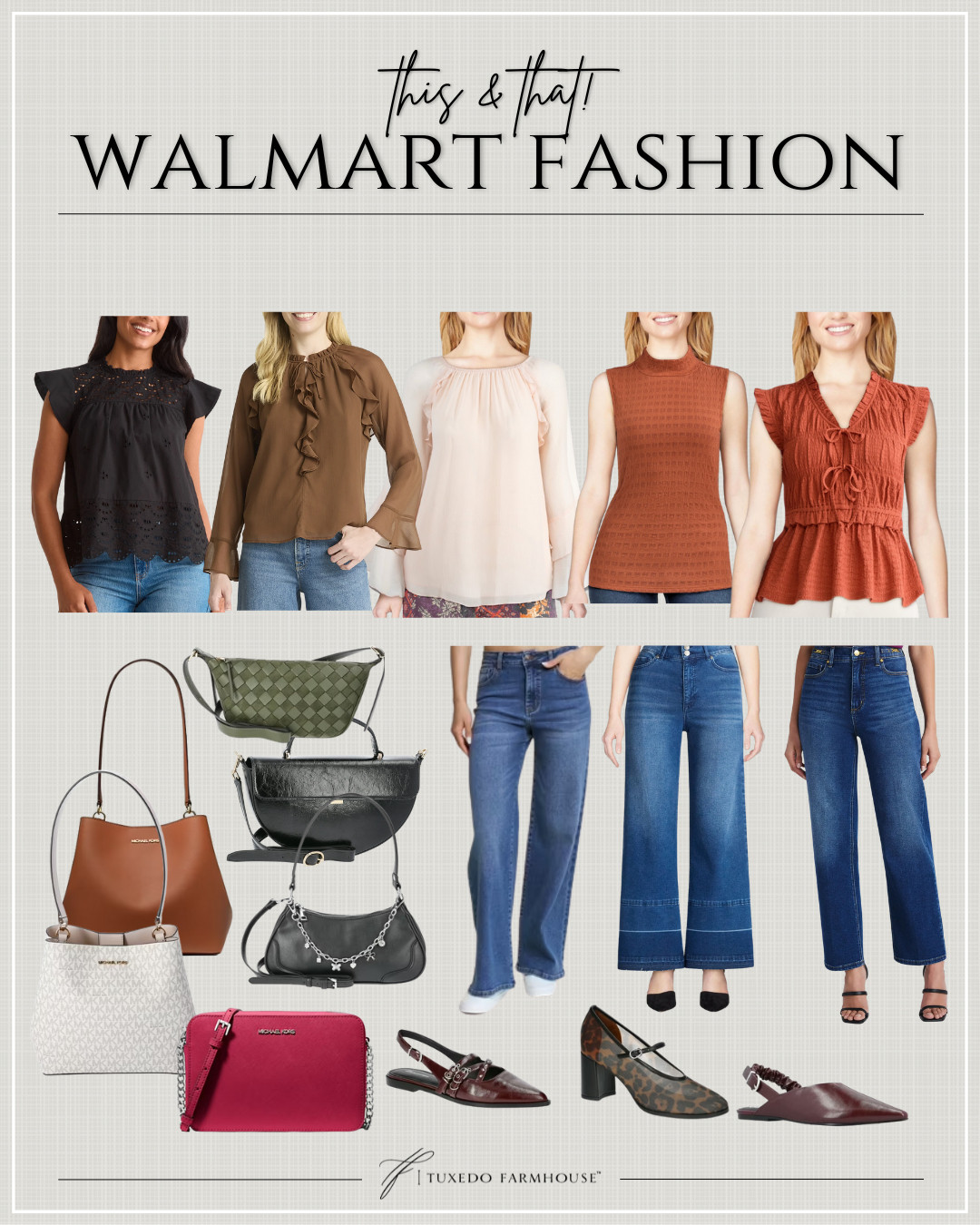 This & That - Walmart Fashion

New fashion finds to freshen your wardrobe!

Seasonal, home decor,  Fall, tops, blouses, purses, bags,  

 #LTKSeasonal #LTKHome #LTKFindsUnder50
