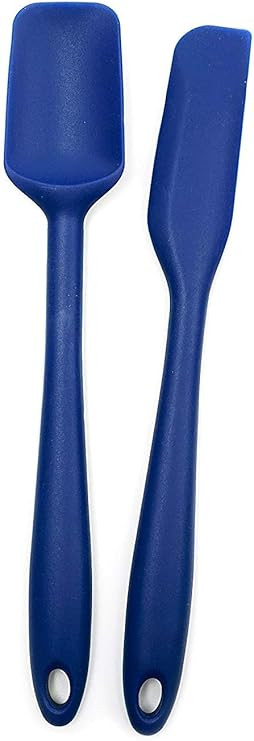 RSVP International Ela's Favorite Silicone Spatula, Blue, 8" | BPA-Free Silicone | Scrape Batters... | Amazon (US)