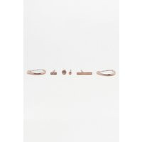 Rose Gold Earrings Multipack, Rose | Urban Outfitters UK
