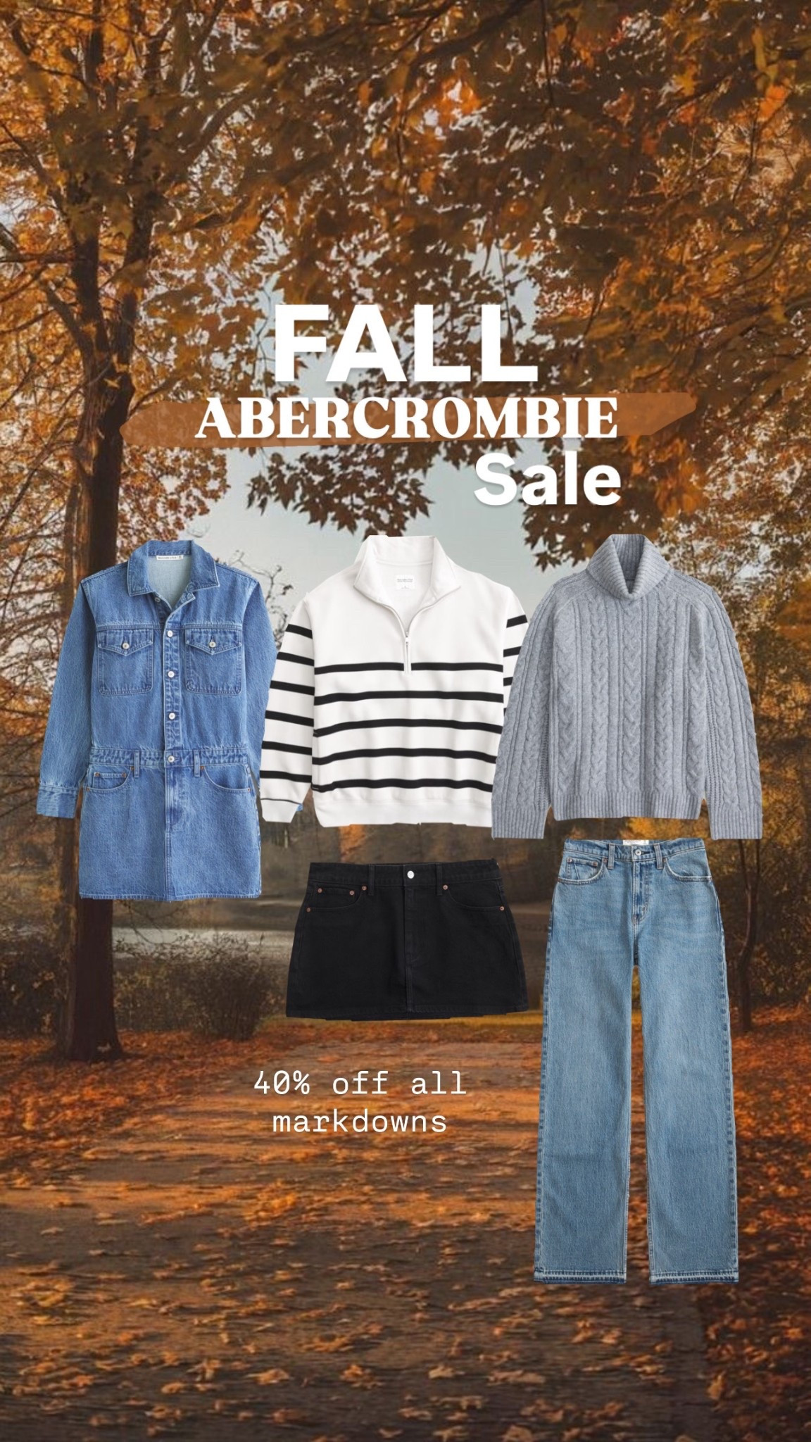 My favorites from the Abercrombie FALL sale 🍁 