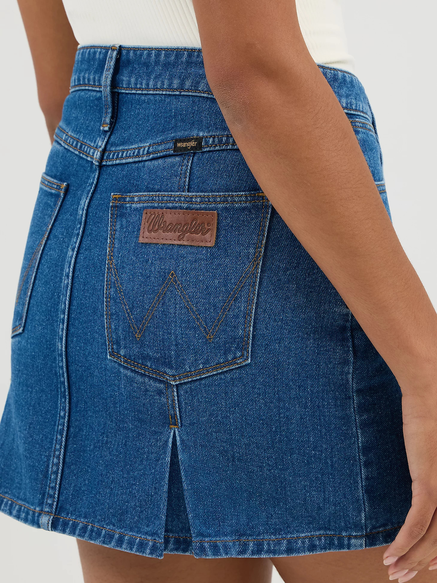 Women's Pleated Mini Skirt | Wrangler