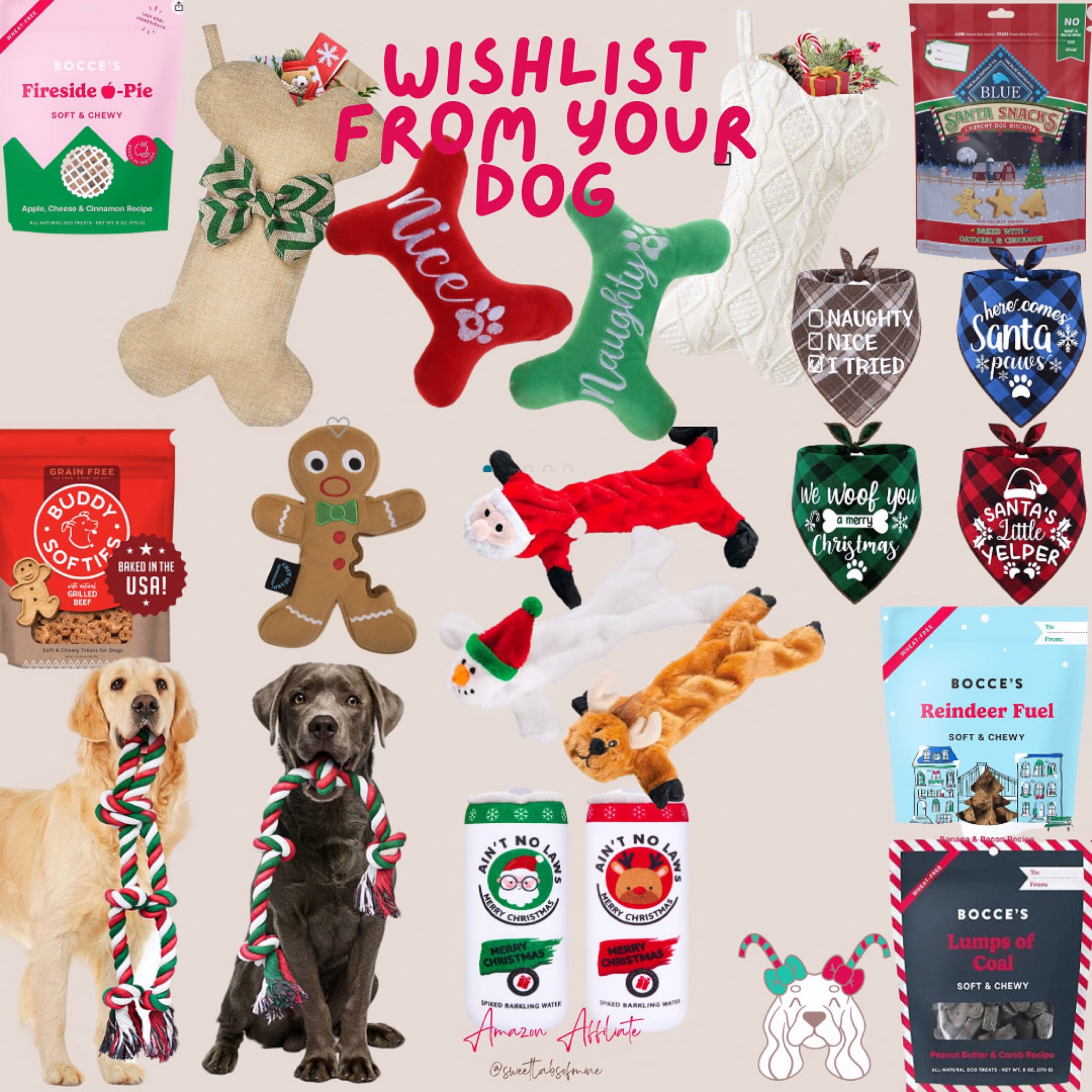 Unwrap joy for your furry friend! 🐾 This Christmas gift guide is pawsitively perfect – cozy bandannas, festive toys, and cuddly stuffed animals. Spoil your dog this holiday season! 🎁🐶 #DoggyChristmas #PawsAndPresents #FurryFriendGifts #HolidayPetJoy #ChristmasPaws #DogGiftGuide #FestiveFido #PetStockingStuffers #SeasonsTreatings #AmazonFinds

#LTKHoliday #LTKCyberWeek #LTKGiftGuide