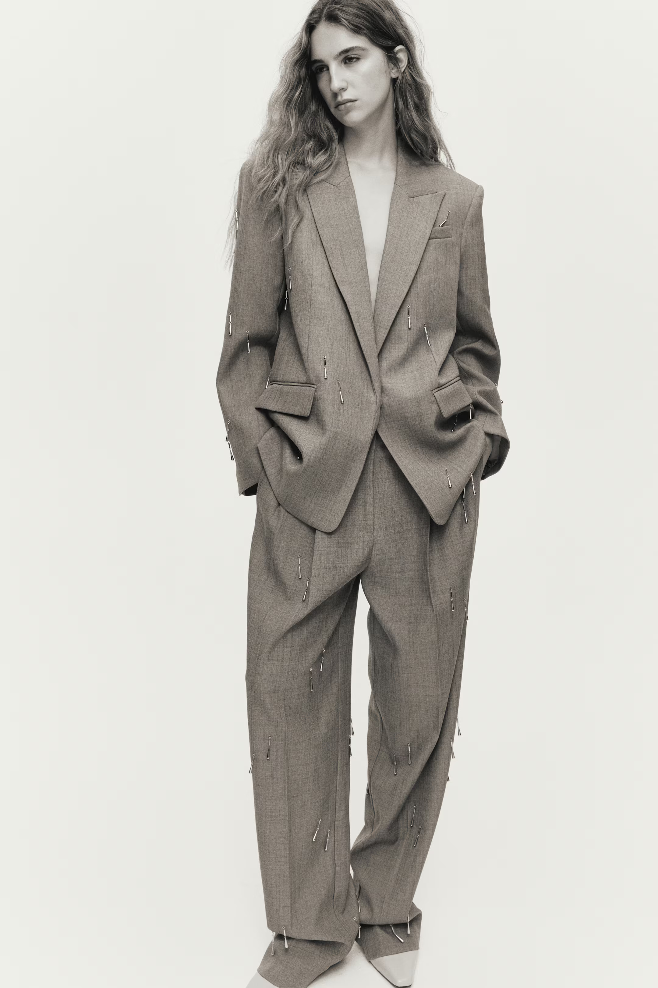 Bead-embellished trousers | H&M (UK, MY, IN, SG, PH, TW, HK)