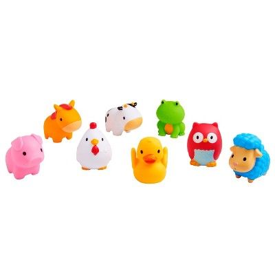 Munchkin Farm Squirts Bath Toy 8pk | Target