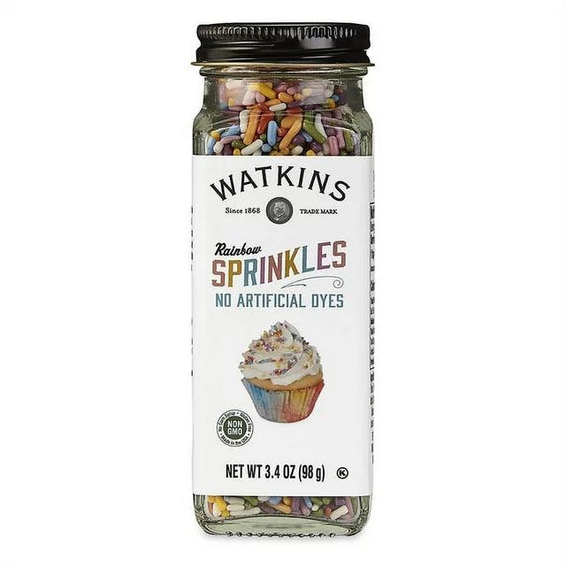 Watkins Gourmet Decorating Sprinkles, Rainbow, 3.4 oz | Walmart (US)
