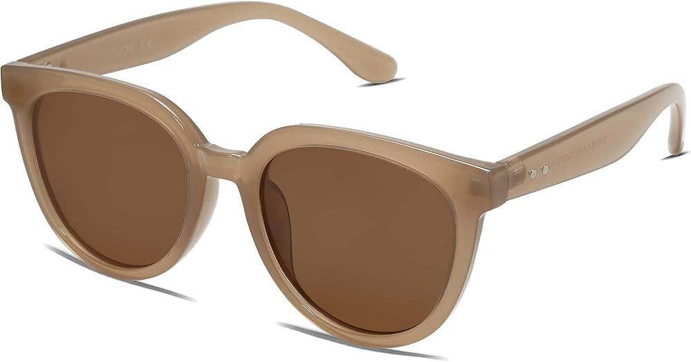SOJOS Round Polarized Sunglasses for Women Fashion Trendy Style UV Protection Lens Sunnies Sungla... | Amazon (US)