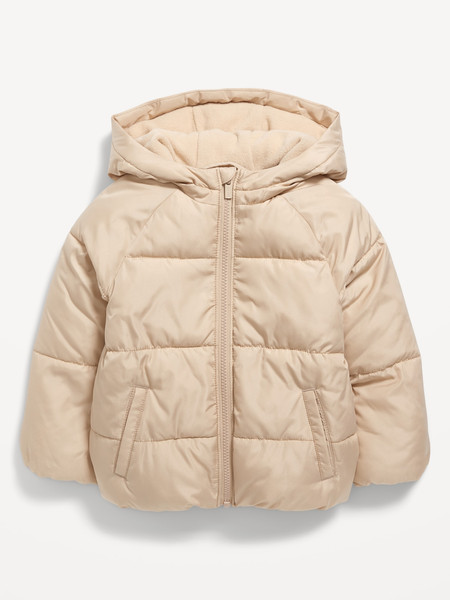 Water-Resistant Hooded Puffer Jacket for Toddler | Old Navy (US)