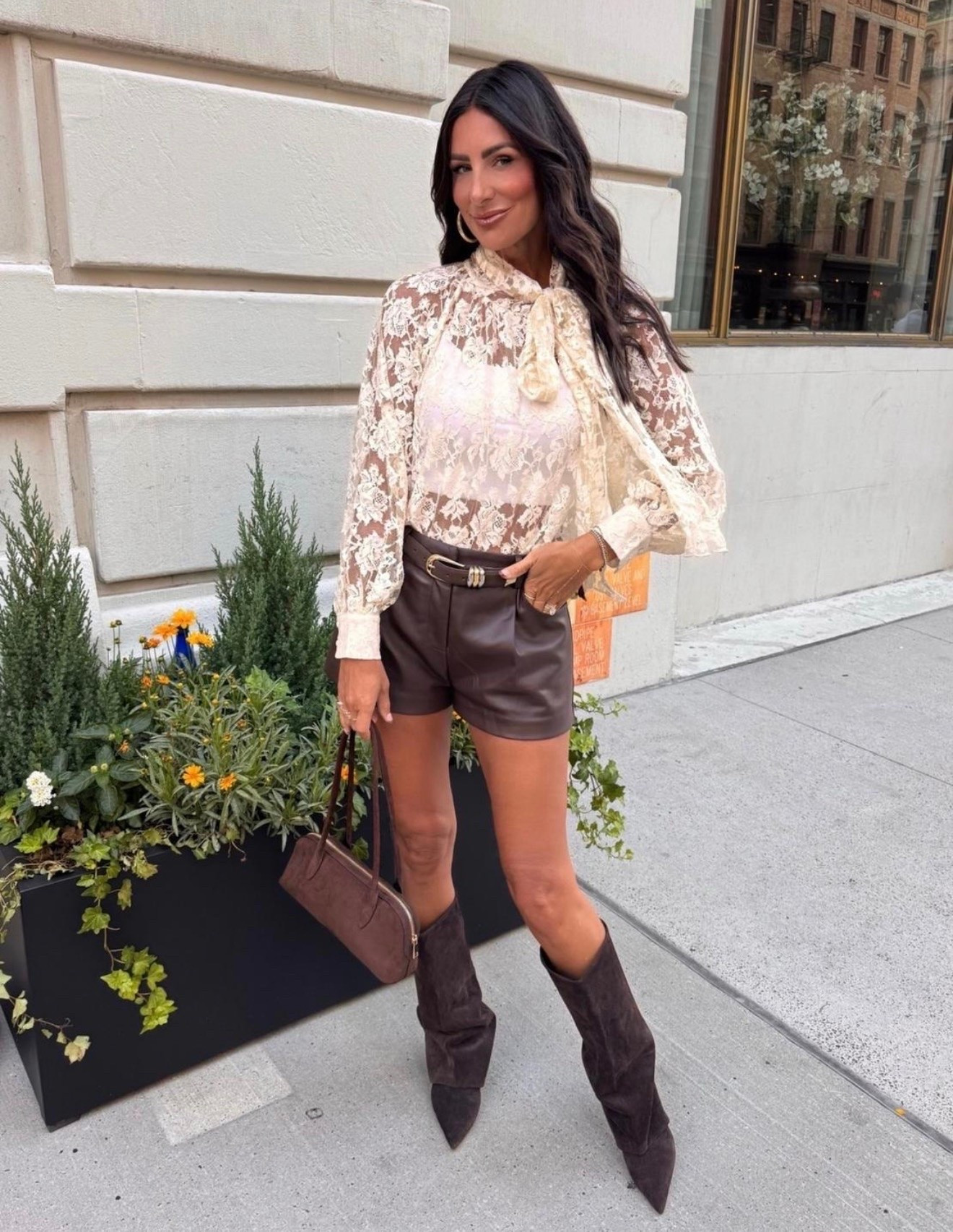 Leather shorts back in stock! In a medium

#LTKootd #LTKOver40