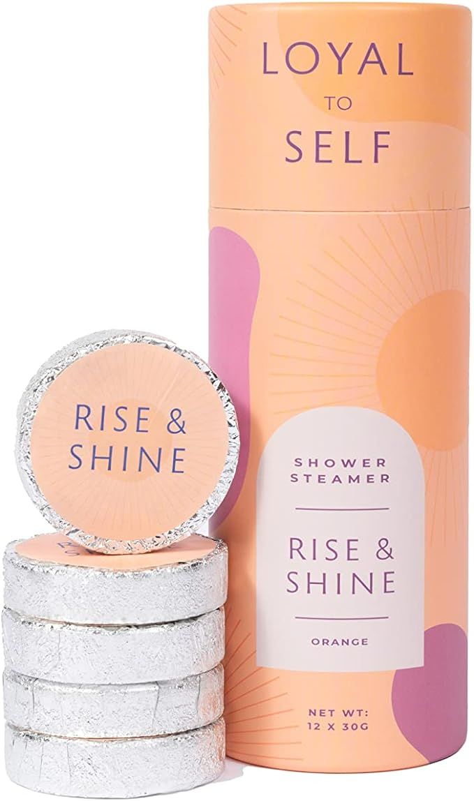 Loyal to Self Shower Steamers 12 Pack - Rise & Shine Orange Energizing Aromatherapy Bath Bombs - ... | Amazon (US)