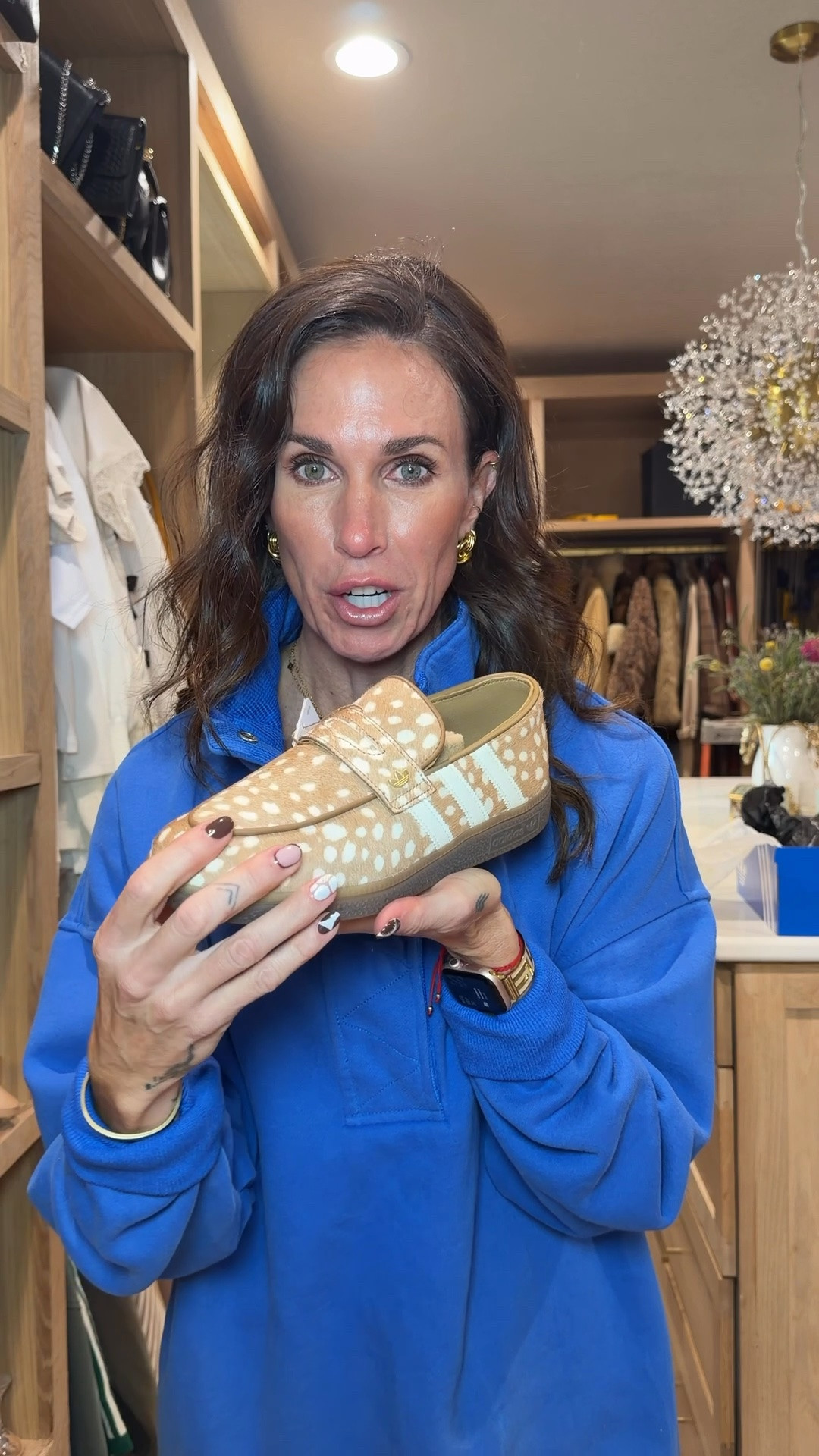 These adidas fawn loafers are everything 
Size down 1/2 a size

#LTKootd #LTKOver40
