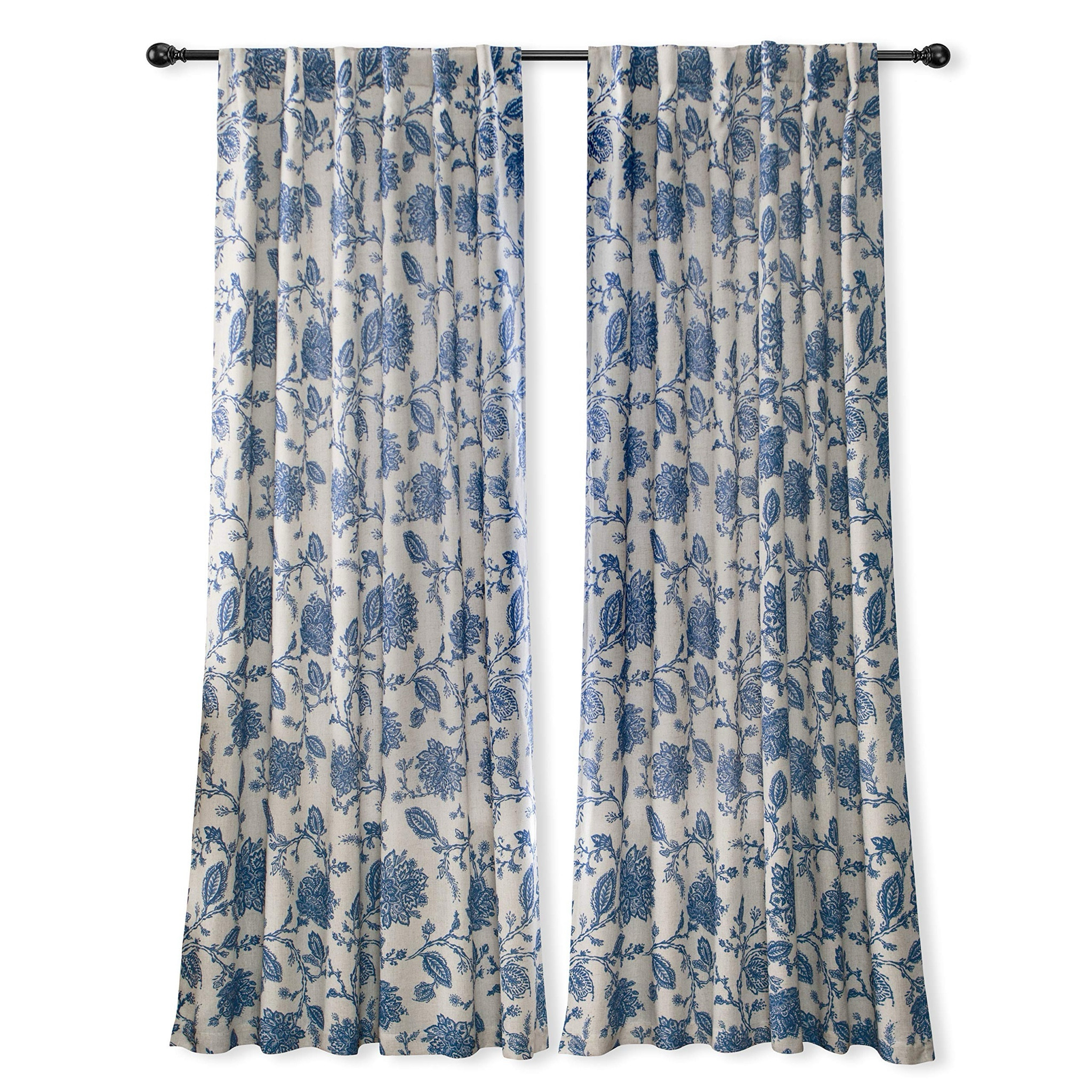 Floral drapes in blues, yellows and greens.  High budget and low budget options. 

#LTKHome