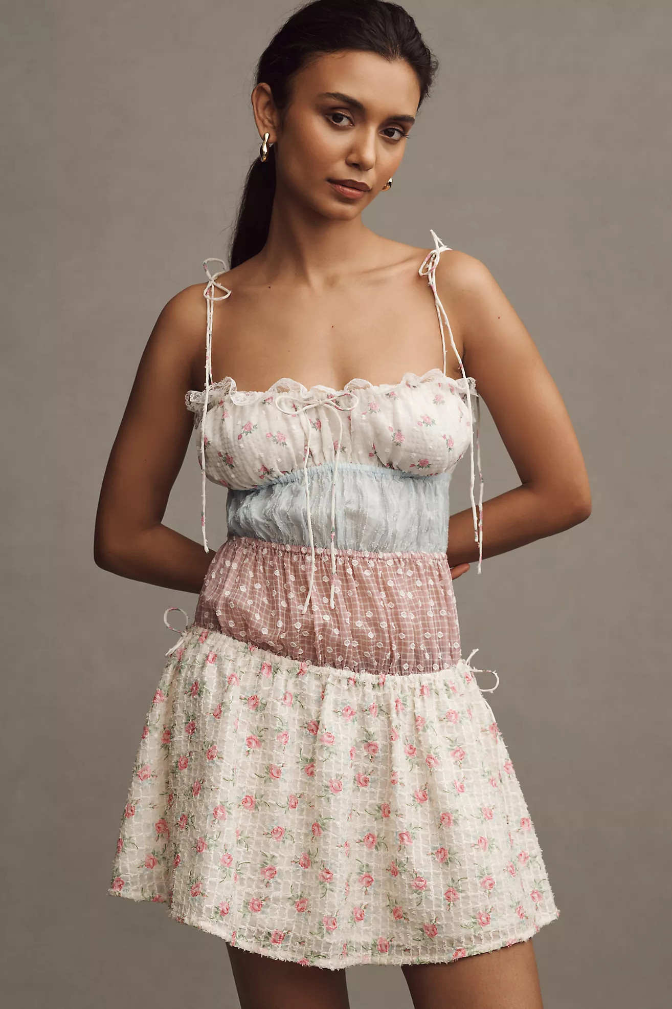 For Love & Lemons Elula Mini Dress | Anthropologie (US)