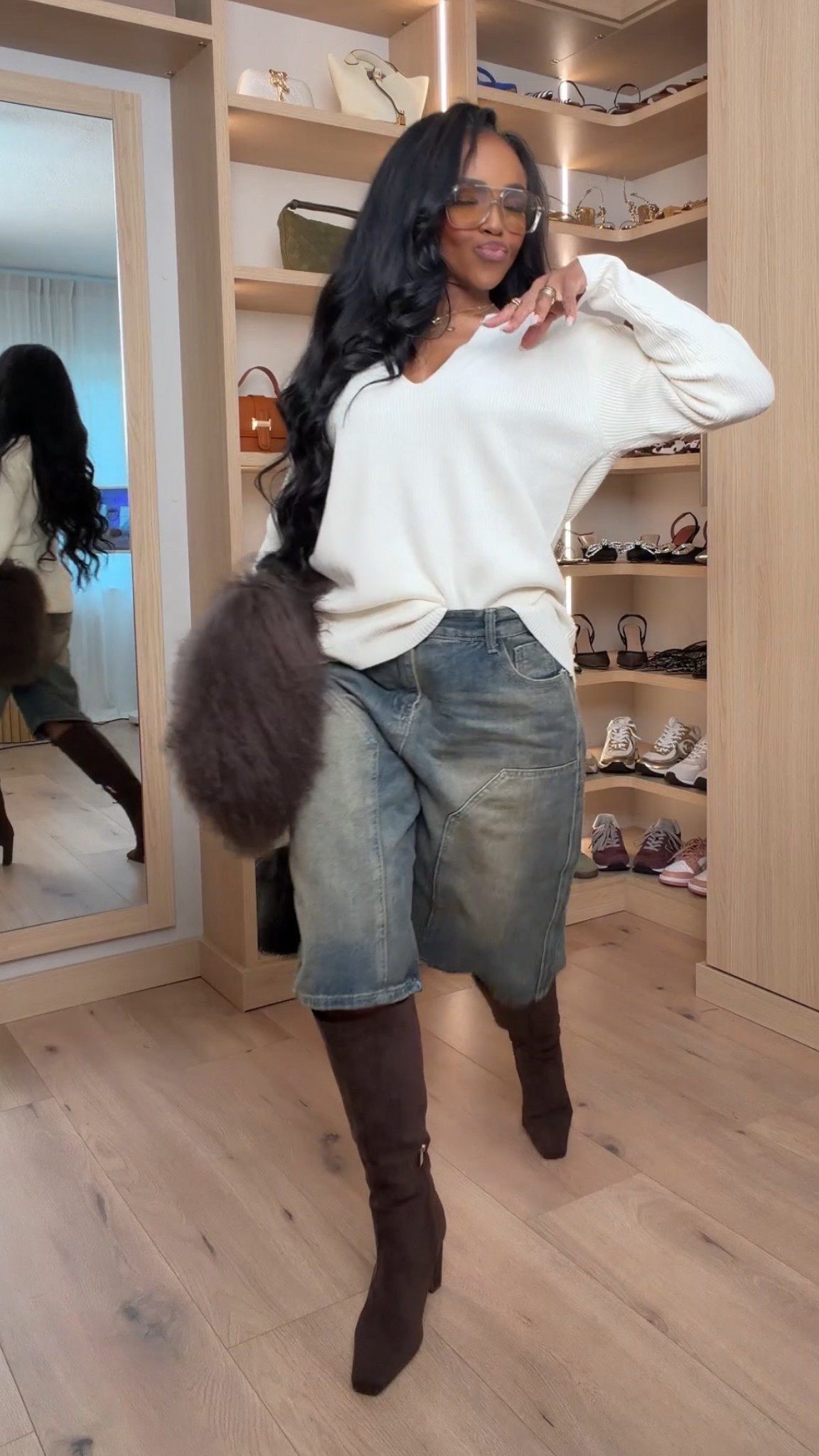 Scroll to shop! ✨ Everything from this look is linked below. 👇🏽    Wearing: Size Small | 5’4” | 140 lbs  📲   Download the FREE LTK app & follow me (@kirasfashionfinds) to shop all my daily finds.  #LTKootd #LTKPetite #LTKU