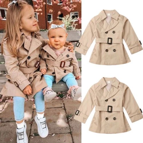 Kid Baby Girl Coat Jacket Windbreaker Outwear Overcoat Trench Coat Snowsuit - Walmart.com | Walmart (US)