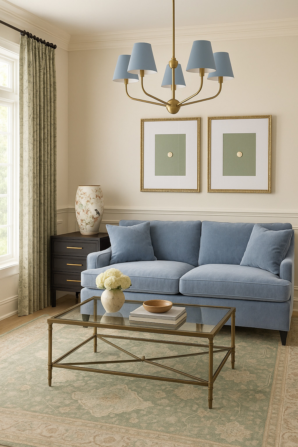 Classic living room, couch, affordable chest of drawers, curtains  

 

#LTKHome #LTKSaleAlert