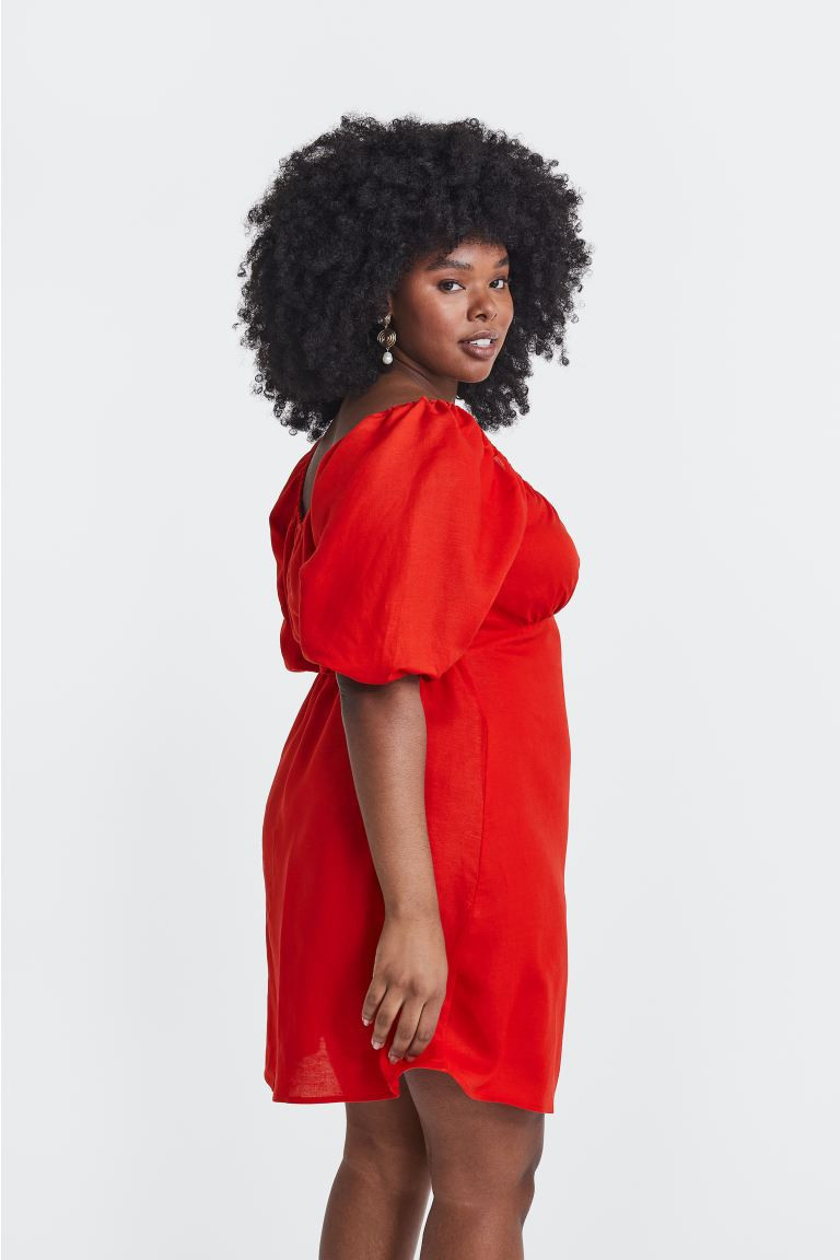 Puff-sleeved Dress | H&M (US + CA)