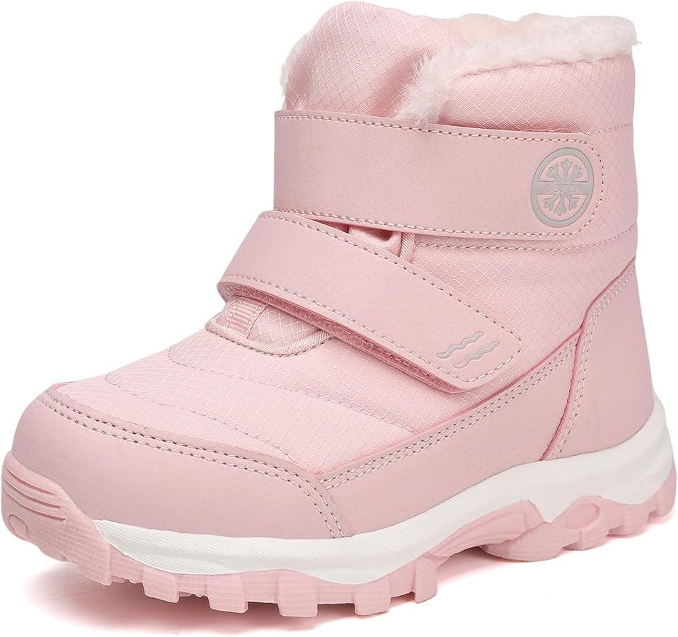 UBFEN Kids Snow Boots Boys Girls Winter Warm Waterproof Outdoor Slip Resistant Cold Weather Unise... | Amazon (US)