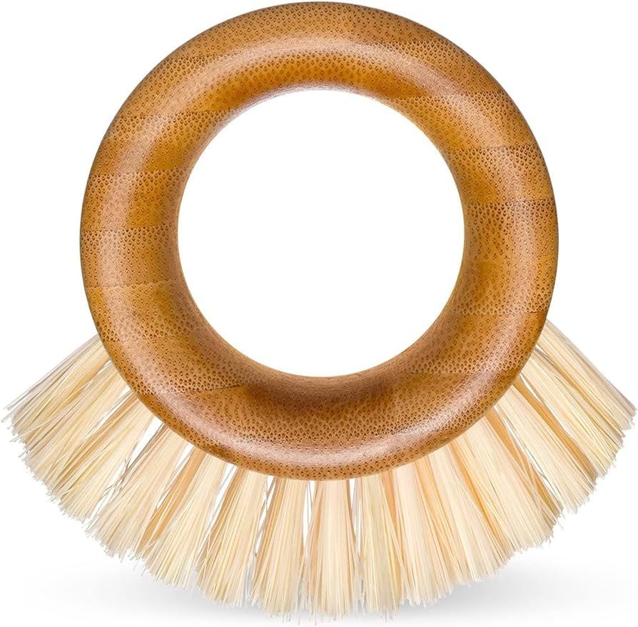 Amazon.com: Full Circle The Ring Bamboo Vegetable and Fruit Cleaning Brush - A Versatile Scrubber... | Amazon (US)