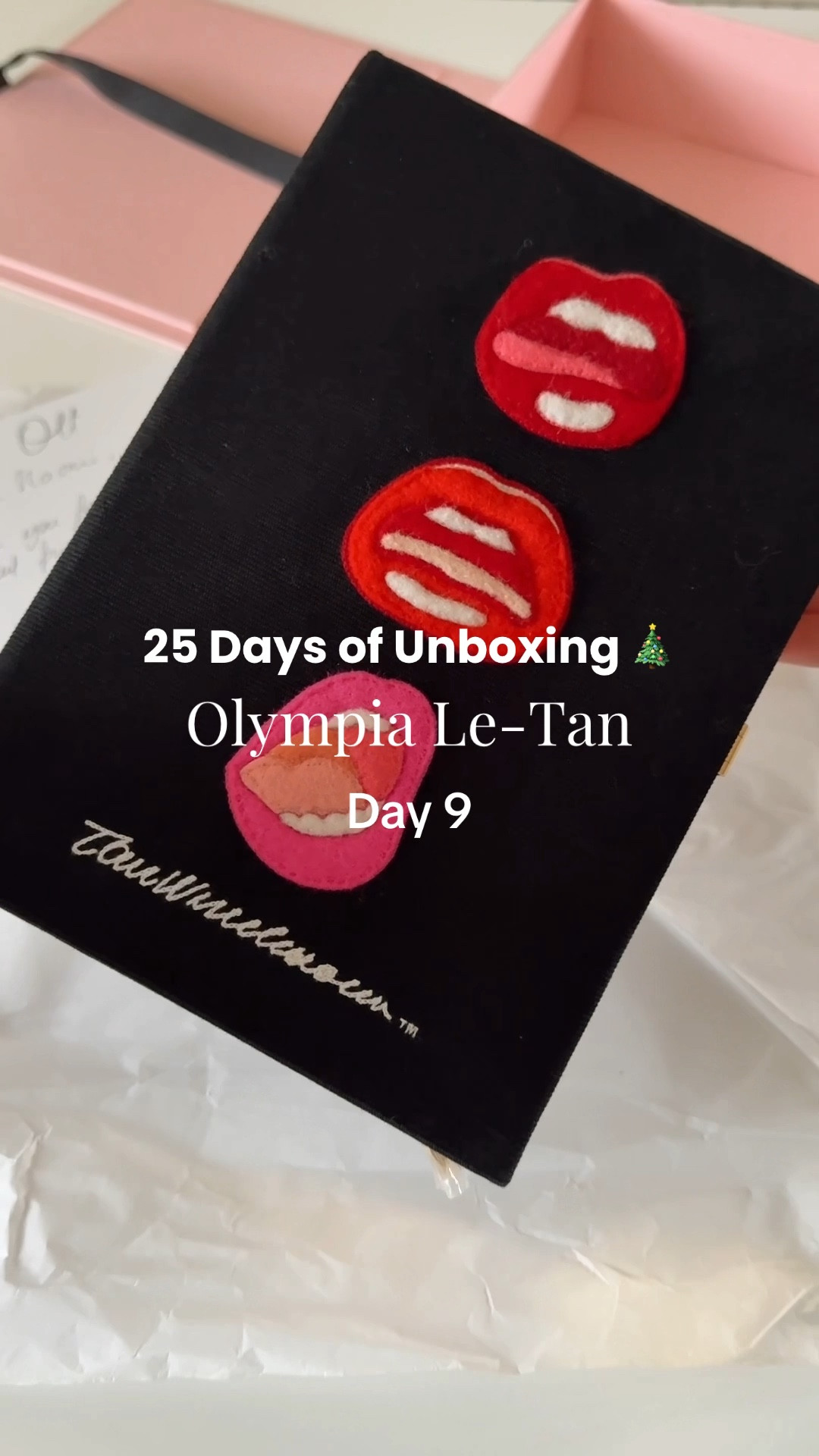 Olympia Le Tan Clutch - special discount till Christmas Day 
Luxury Advent Calendar - Day 9 of unboxing christmas with olympia le tan use link for soecial discount at olympia le tan site wide or use code CHRISTMASNAOMIXOLT

Luxury clutch handbag

#LTKGiftGuide #LTKHoliday #LTKItBag