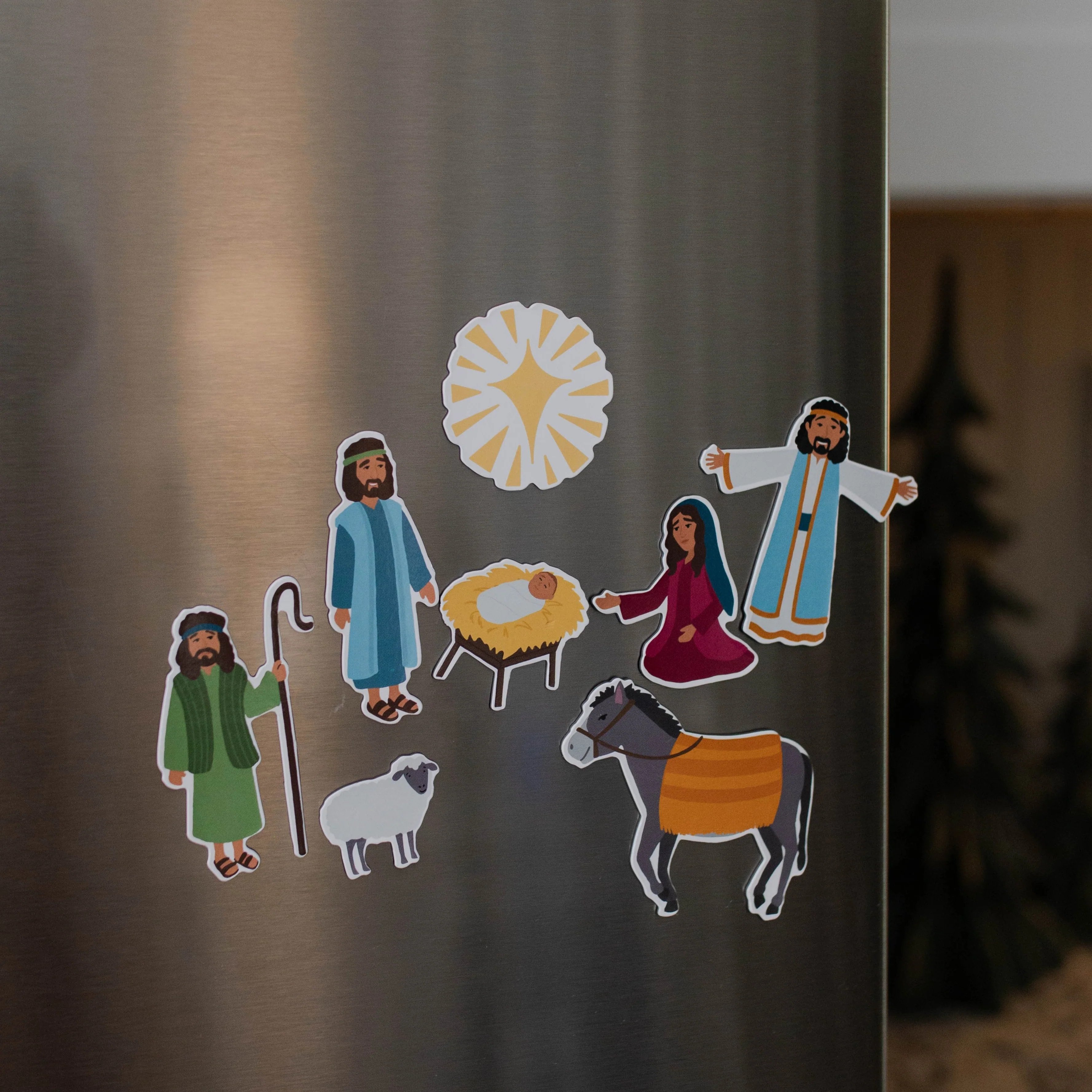 Nativity Scene Magnets | The Daily Grace Co.