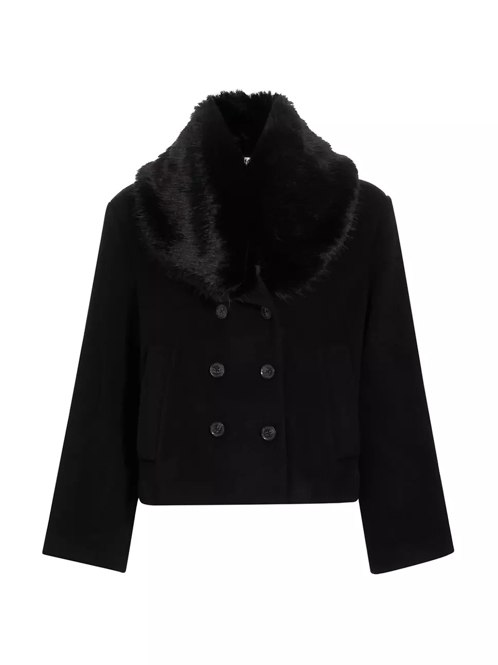 Scarlet Faux-Fur Short Coat | Saks Fifth Avenue