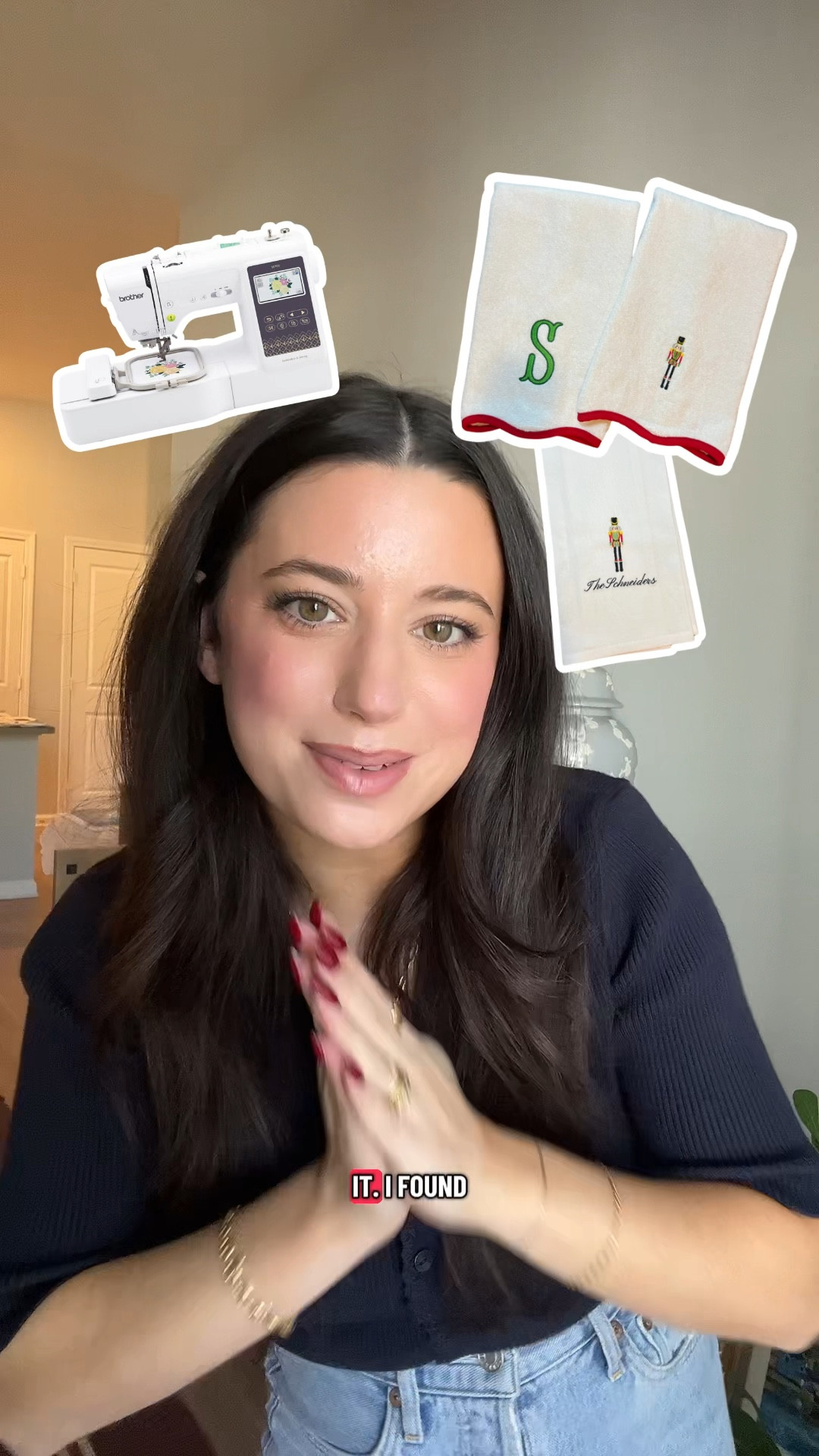 Adding some holiday sparkle to my home with custom embroidered towels ✨

#LTKHome #LTKSeasonal #LTKHoliday