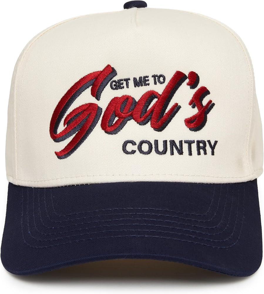 Funky Junque Vintage Canvas Snapback Hat - Adjustable 2 Tone Cap for Men Women - Put It On My, Co... | Amazon (US)